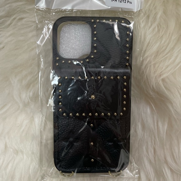 🍭SALE🍭 iPhone DESIGNER STYLE CROSSBODY WALLET CARD CASE - Picture 5 of 6